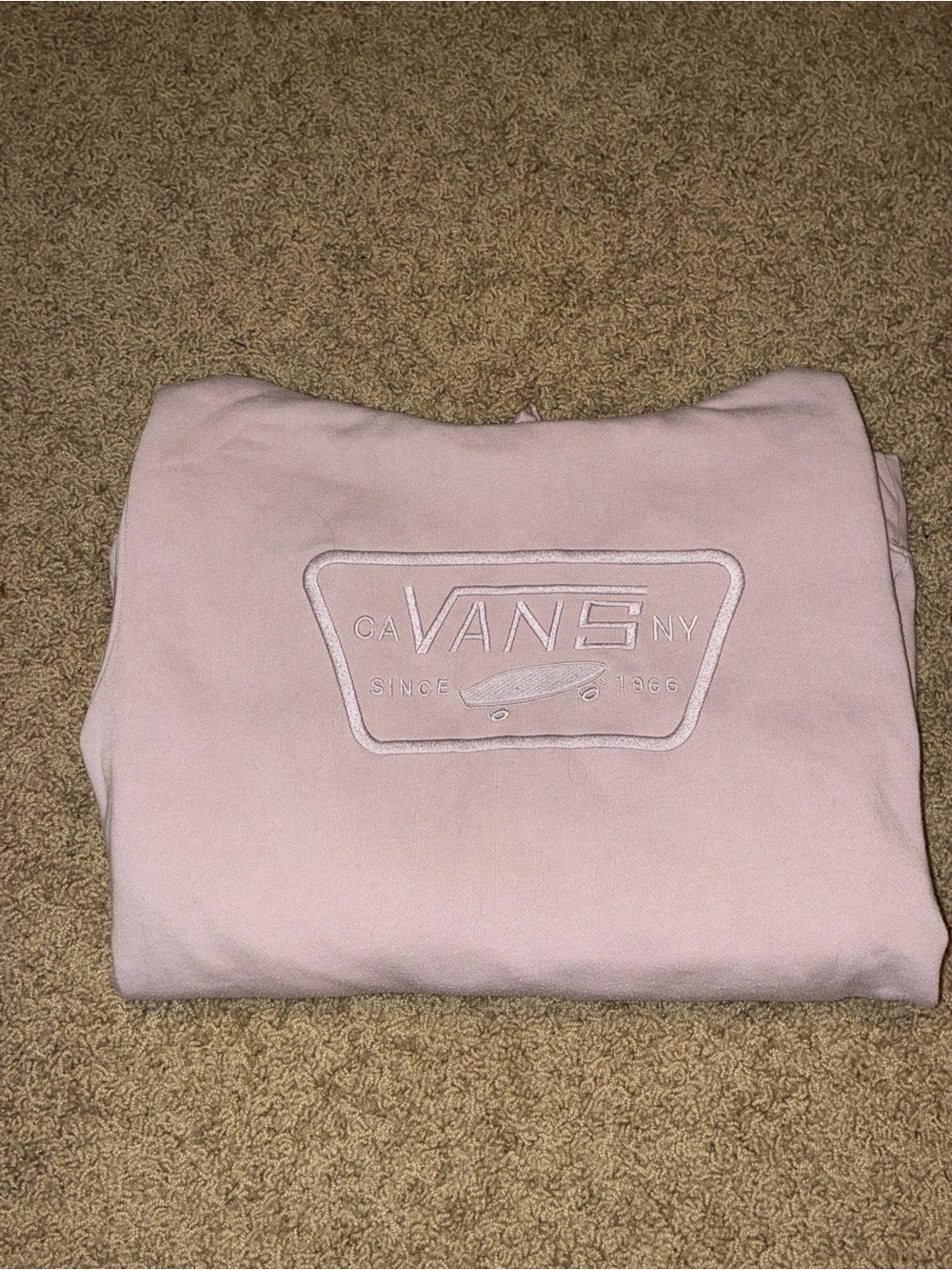 Vans Men’s Sweatshirt - Pale Pink